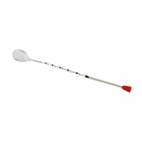Omcan 80845 11" Stainless Steel Twisted Handle Bar Spoon
