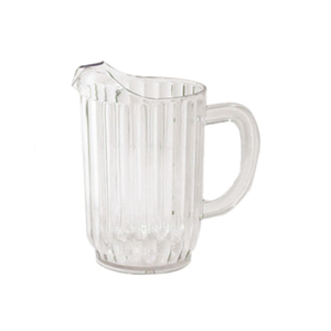 Plastic Pitcher SAN-P35 32 oz. Bouncer Style Clear