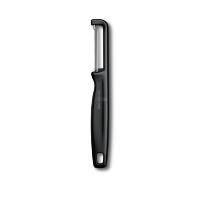 Victorinox 6.0943.3 Iota Serrated Double-Edge Manual Vegetable Peeler, Black