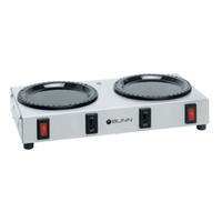 BUNN 06310.6000 WX2 2-Server Teapot and Coffee Warmer