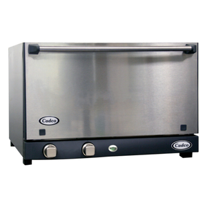 Cadco OV-013SS Electric Convection Oven Half Size Countertop (3) Pans