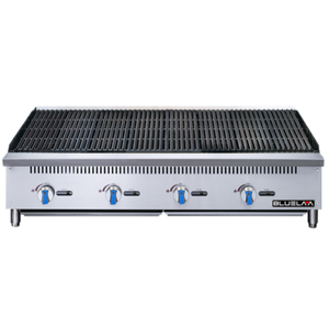 Bluelava BLCB48 Gril de comptoir à gaz robuste de 48 po, 140 000 BTU
