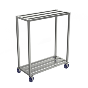 Winholt ALMCH-48-220 Mobile E-Channel Cooler Shelving Unit 20" x 48"