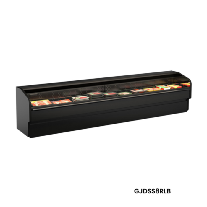 Structural Concepts GJDSS6RLB 75-3/8"W Fusion Refrigerated Self-Service Case