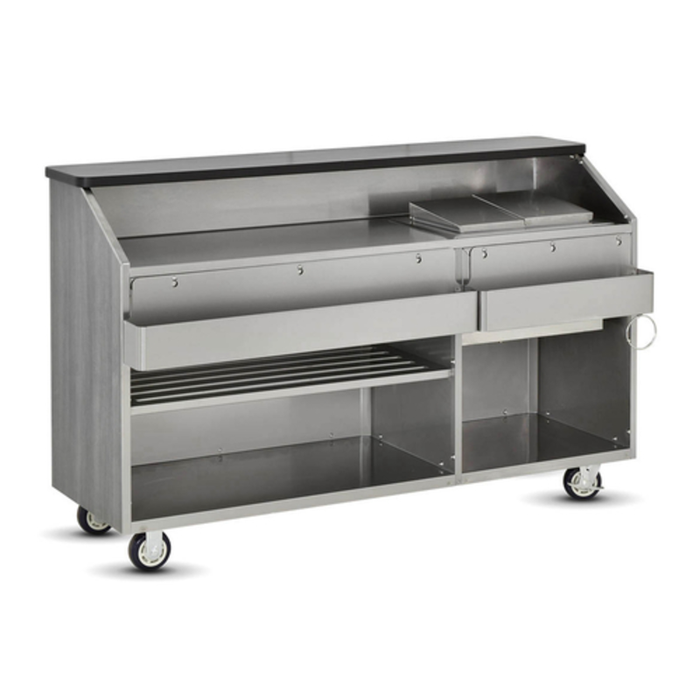 FWE CB-6 Conventional Portable Bar, 72"W, Single Station