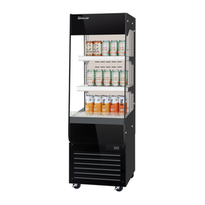 Turbo air TOM20-60N-W(B) 19-5/8"W Open Refrigerated Display Merchandiser