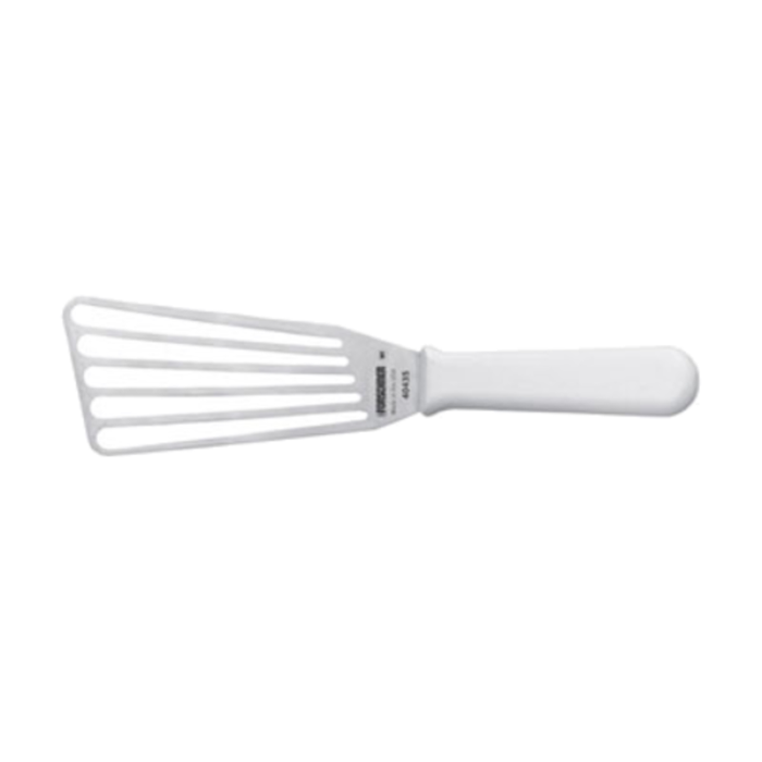 Victorinox 7.6259.13 3" x 6" Chef's Slotted Stainless Steel Fish Turner