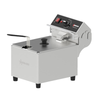 Omcan 47282 8-liter countertop electric fryer, perfect for commercial countertop electric fryer use in busy kitchens.