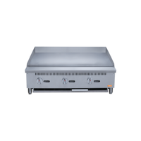 Brika BMG-36 36"W Countertop Gas Griddle with Manual Controls