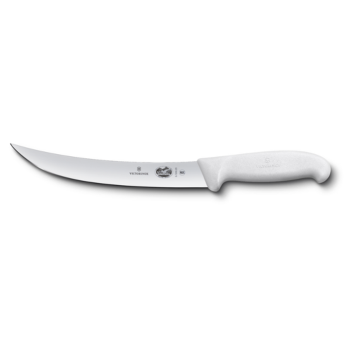 Victorinox 5.7207.20B 8" White Fibrox® Handle Breaking Knife