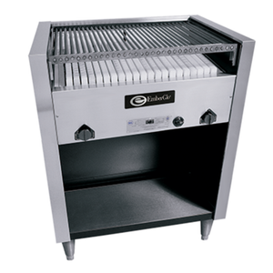EmberGlo 31F 35-7/8" Gas Floor Model Open Front Charbroiler