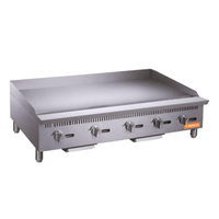 BRIKA BMG-60 60"W Countertop Gas Griddle with Manual Controls