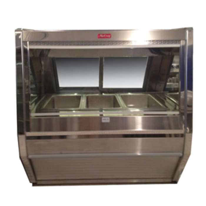 Howard-McCray CHS40E-4-S 52-1/2"W Heated Deli Floor Display Case