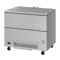 Turbo Air TMKC-49-2-SS-N6 49"W Super Deluxe Series Milk Cooler