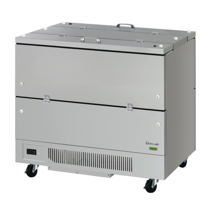 Turbo Air TMKC-49-2-SS-N6 49"W Super Deluxe Series Milk Cooler
