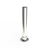 Omcan 36057 Stainless Steel Sausage Stuffer Funnel Set 4-Piece Accessory For Stuffing Sausages