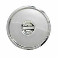 Omcan 44662 Stainless Steel Bain Marie Pot Cover for 44655
