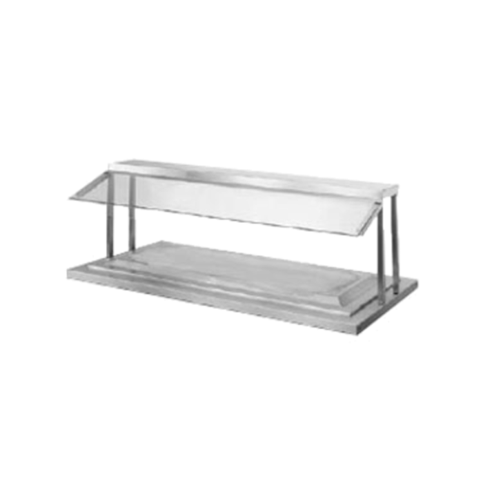Randell RAN SBS72 72"W Single Sided Stationary Sneeze Guard