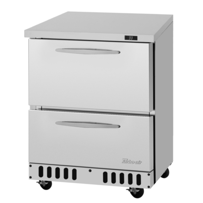 Turbo Air PUR-28-D2-FB-N Réfrigérateur de comptoir de 6,5 pi³ (27,5 po)