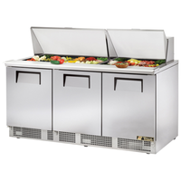 True TFP-72-30M 72-Inch Refrigerated Counter Sandwich Salad Unit