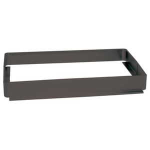 Cadco PS-TBS-HD 20-3/4" x 15" Stainless Steel Steam Pan Holder