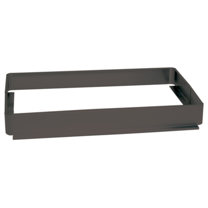 Cadco PS-TBS-HD 20-3/4" x 15" Stainless Steel Steam Pan Holder