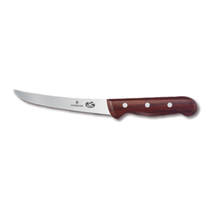 Victorinox 5.6500.15 6" Curved Wide Boning Knife Wood Handle