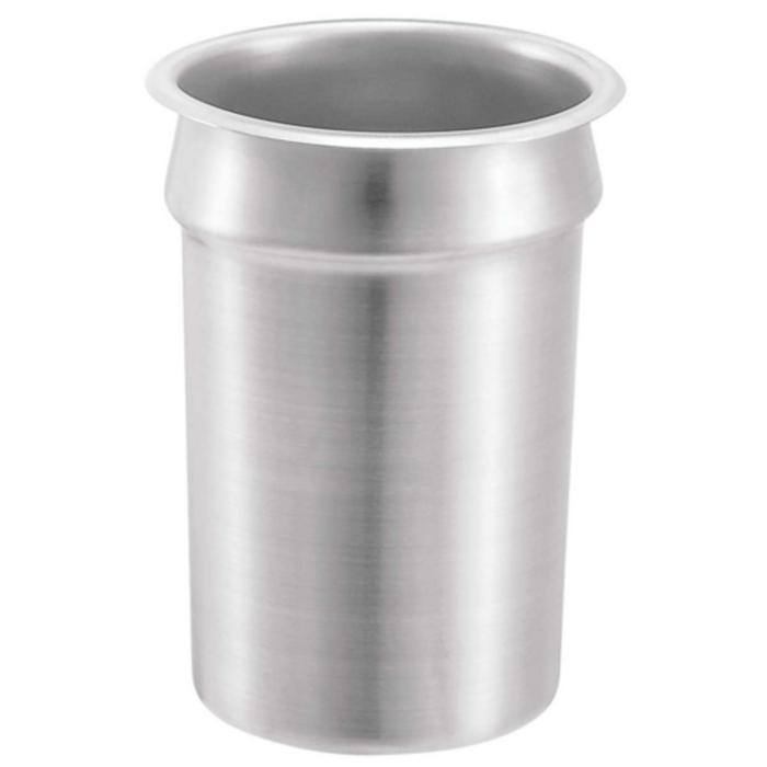 Server 81066 2.5 Qt. Round Stainless Steel Vegetable Inset for Steam Tables