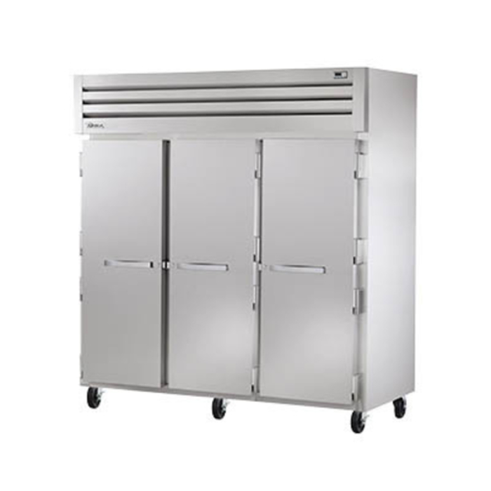 True STR3F-3S-HC 77.75" 3-Door Reach-In Freezer