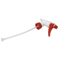 Omcan 43664 Sprayer for Mineral Oil adjustable nozzle plastic trigger sprayer head with red trigger and dip tube