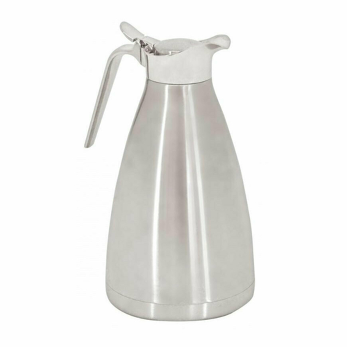 Omcan 80525 50 oz. Double Wall Insulated Stainless Steel Coffee Pot