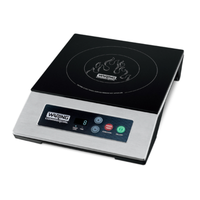 Waring WIH200 11.5" x 11.75" Countertop Single Hob Induction Range