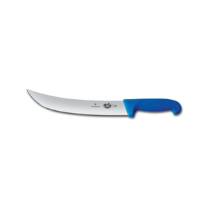 Victorinox 5.7302.25B Cimeter Butcher Knife, 10-Inch Blade, Blue Handle