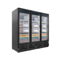 Imbera G372 78-3/4"W Three Door Glass Merchandiser Refrigerator