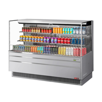 Turbo Air TOM-72L-UF-S-3S-N 70-3/4"W Open Display Refrigerated Merchandiser