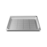 Unox TG820 GN 1/1 Non-Stick Stainless Steel Pan 1-37/64" H