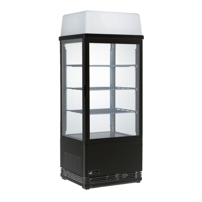 EFI Sales Ltd CGSM-1742-B-L 16.9-Inch Wide Refrigerated Square Display