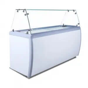 Ancaster Food Equipment DC/FG-560 71-Inch Glass Door Dipping Cabinet