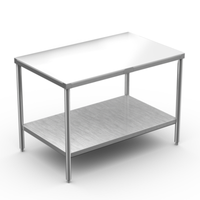 Winholt DPTS-2448 48"L x 24"W Poly Top Work Table