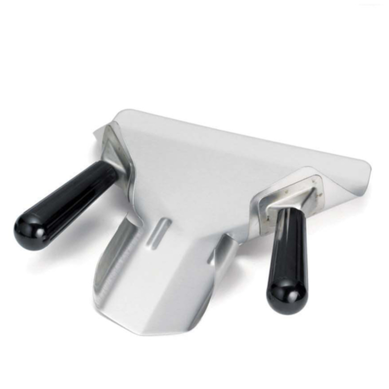 Omcan 80534 Stainless Steel French Fry Scoop With Black Handles For Commercial Kitchens