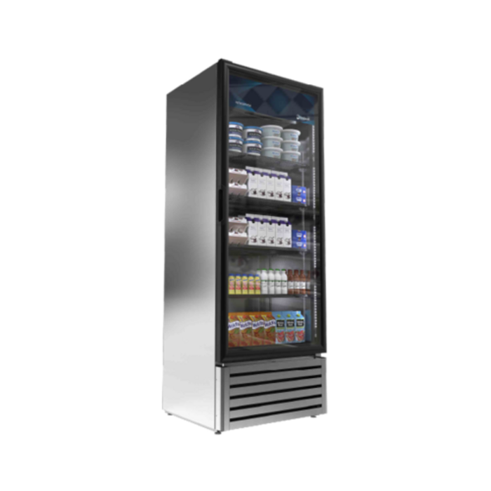 Imbera G319 SS 29-1/2" Stainless Steel Vertical Cooler Merchandiser