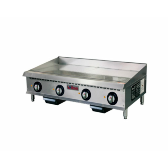 IKON ITG-48E 48"W Electric Countertop Griddle with Thermostatic Controls