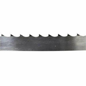 Alt Tag: Omcan 10321 322 65" Band Saw Blade close-up showing 3 TPI tooth set for general-purpose cutting and reduced bone drag