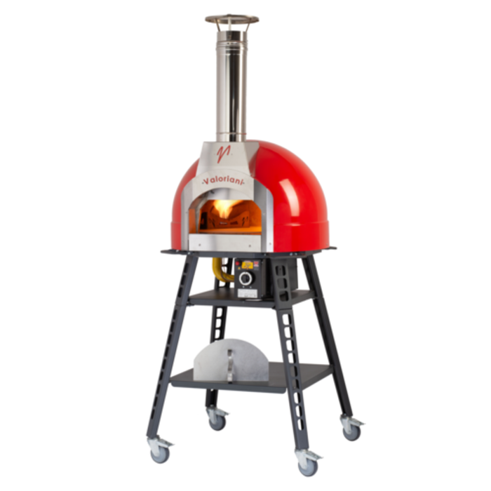 Trento Valoriani BABY-60-RED-METL Baby 60 Gas Pizza Oven