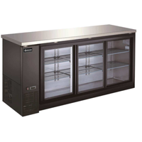 Omcan 51062 (BB-CN-0020-GY) 72" Refrigerated Back Bar Cooler