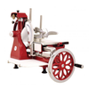 Trento 26072 10" Blade Manual Meat Slicer With Classic Flywheel Design For Precision Slicing
