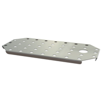 Cadco CDT-3 1/3 Size Stainless Steel Food Pan False Bottom