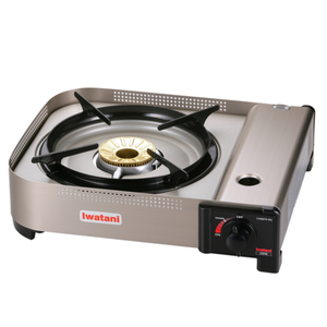 Iwatani 35FW Portable Butane Stove with Case - 15,000 BTU/hr