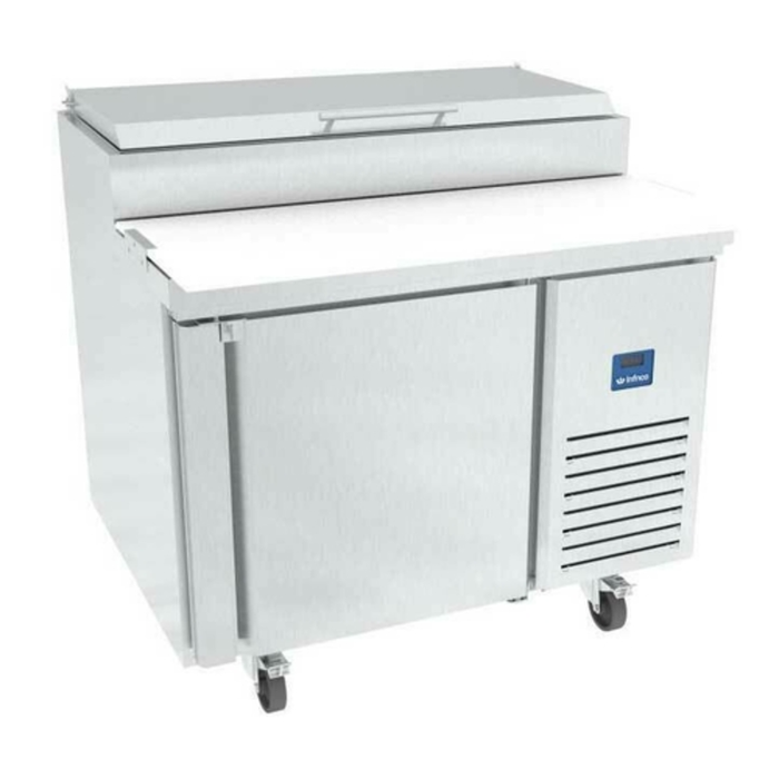 Infrico IRT-MR41EN 41-3/8" Refrigerated Pizza Prep Table, One-Section