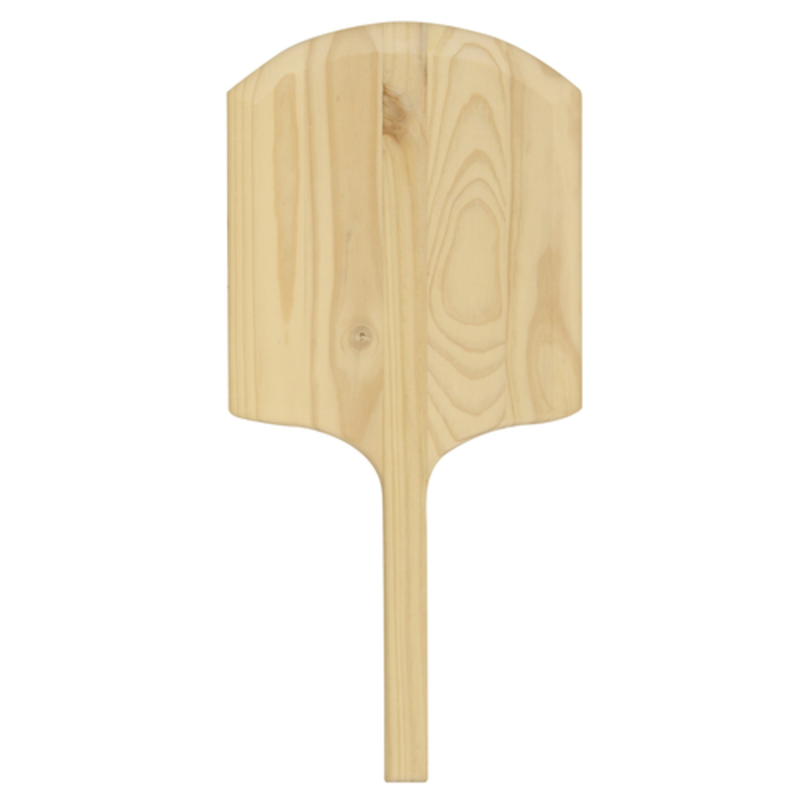 OMCAN 80604 Wooden Pizza Peel 14x16 Blade For Loading, Turning, And Retrieving Pizzas In Professional Kitchens